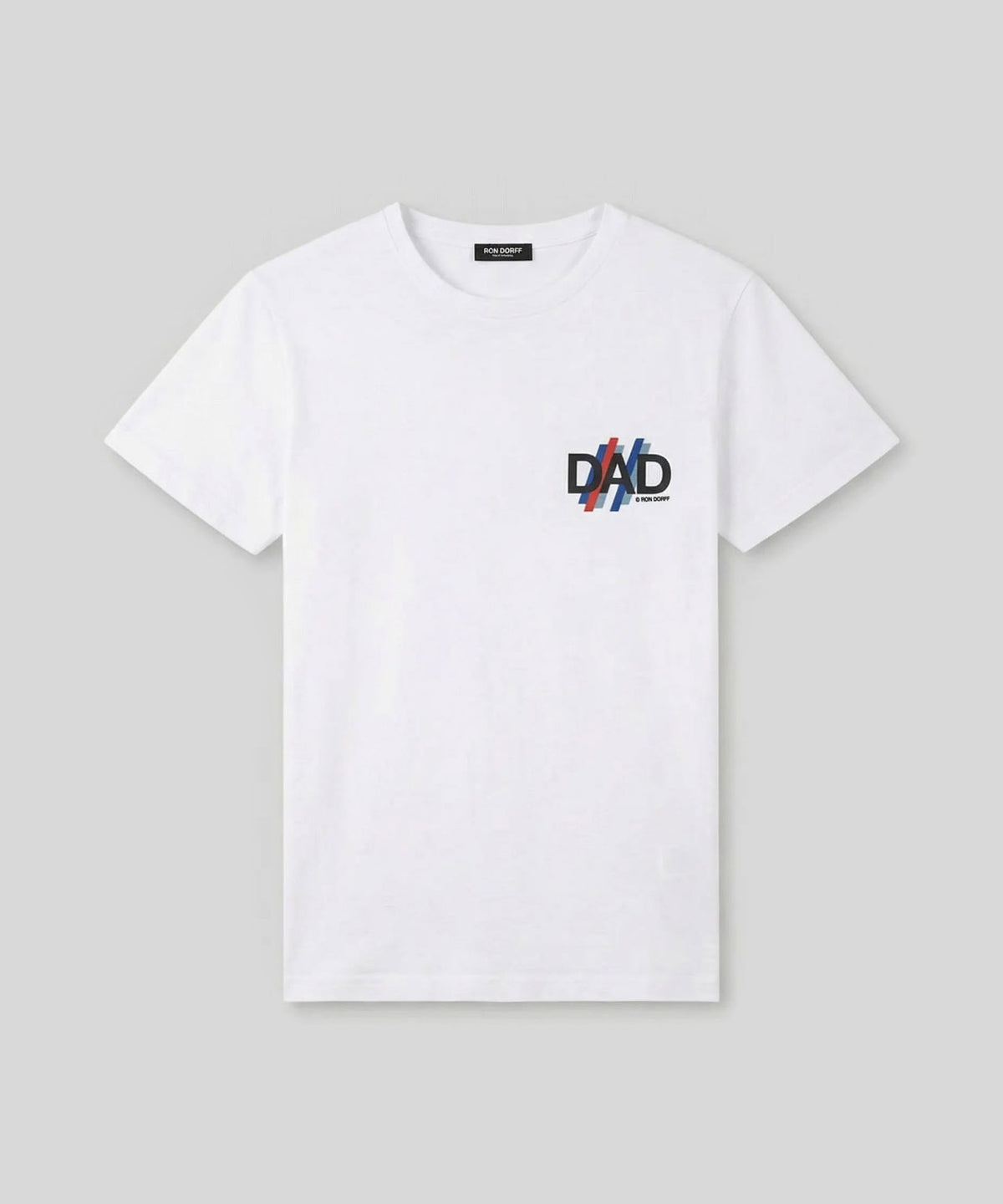 Organic Cotton T-Shirt "DAD": White