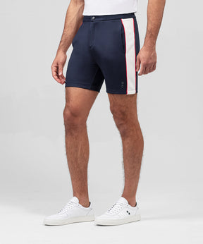Track Shorts Side Lines: Navy