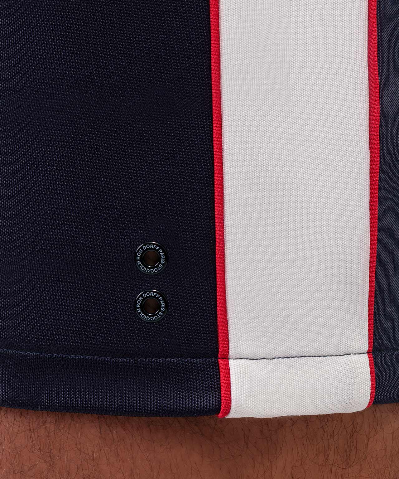 Track Shorts Side Lines: Navy