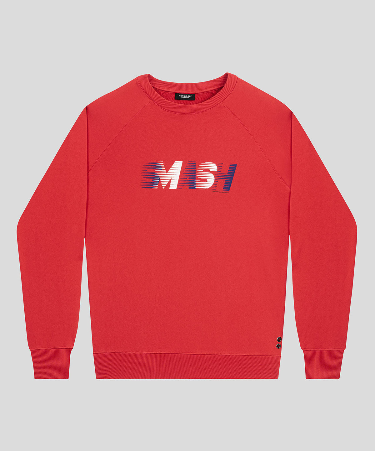 Organic Cotton Sweatshirt SMASH: Sporting Red