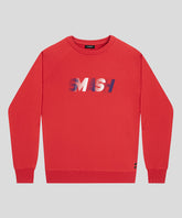 Organic Cotton Sweatshirt SMASH: Sporting Red