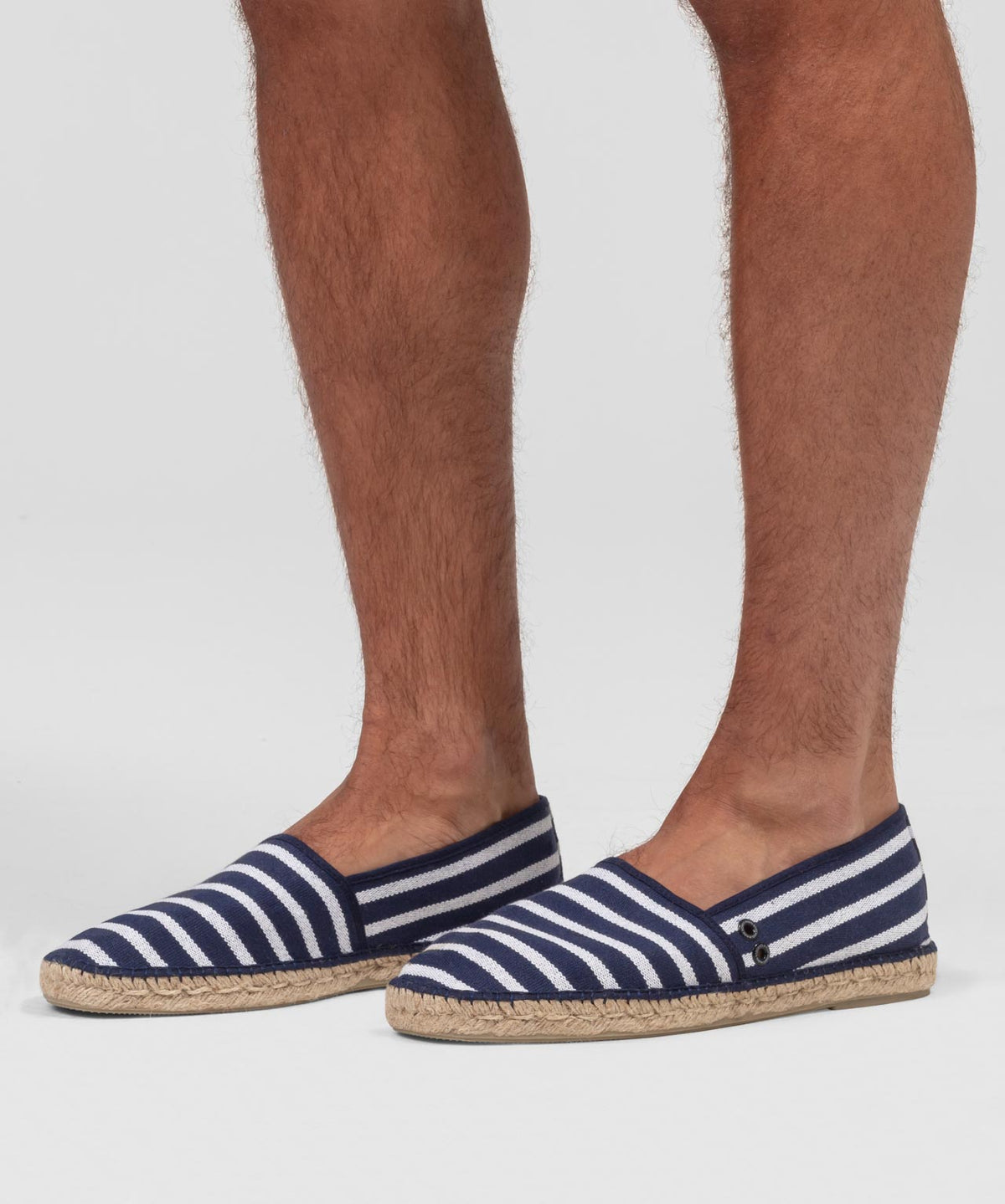 RON DORFF x BAYONA Espadrilles: Navy/White