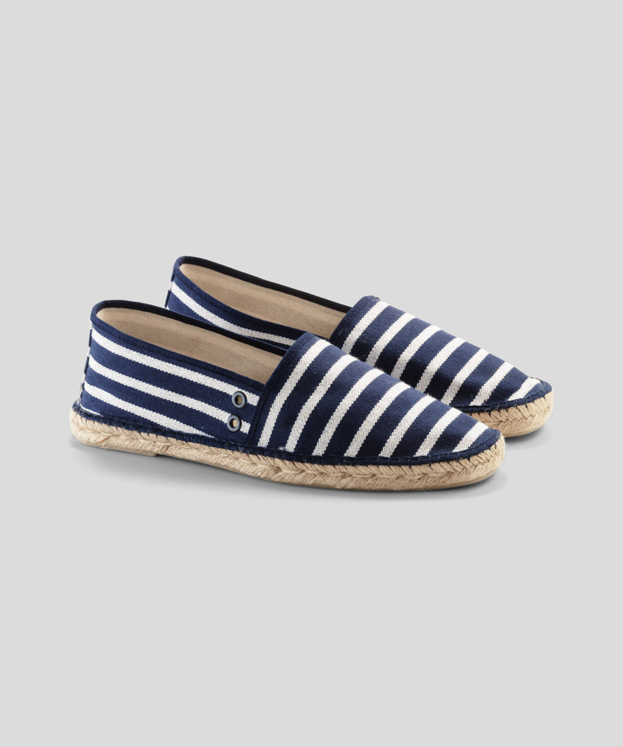 RON DORFF x BAYONA Espadrilles: Navy/White