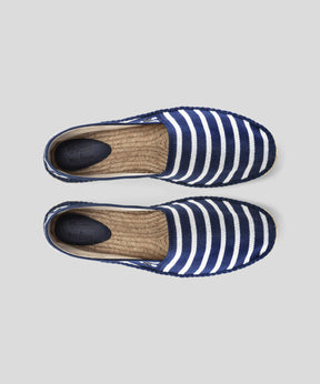 RON DORFF x BAYONA Espadrilles: Navy/White