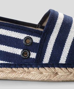 RON DORFF x BAYONA Espadrilles: Navy/White