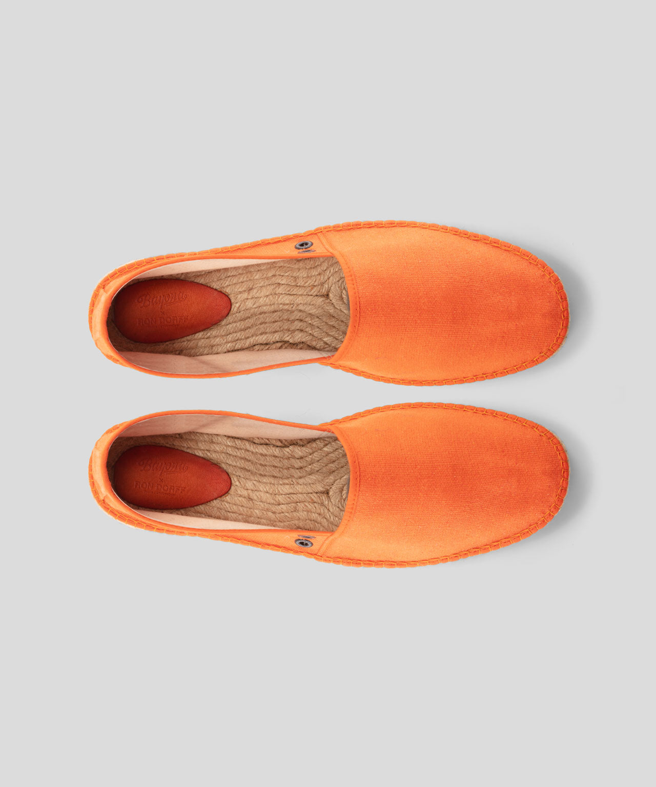 RON DORFF x BAYONA Espadrilles: Spritz Orange