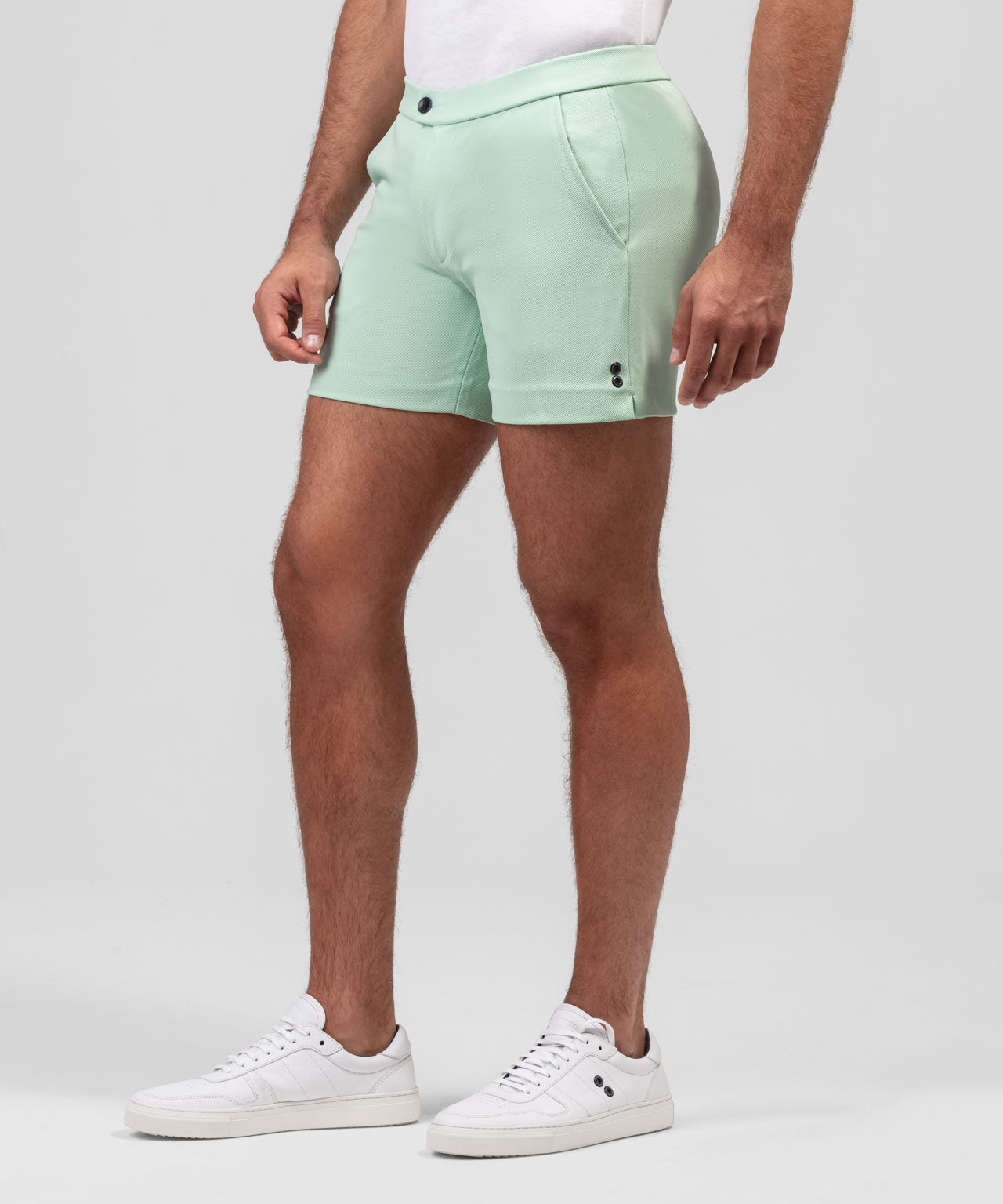 Tennis Shorts: Pistachio Green