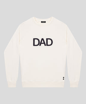 Organic Cotton Sweatshirt DAD: Off White