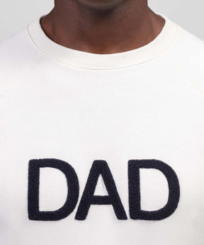 Organic Cotton Sweatshirt DAD: Off White