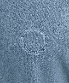 Terry Cotton Sweatshirt: Dusty Blue