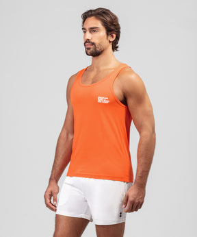 Organic Cotton Tank Top DISCIPLINE: Spritz Orange
