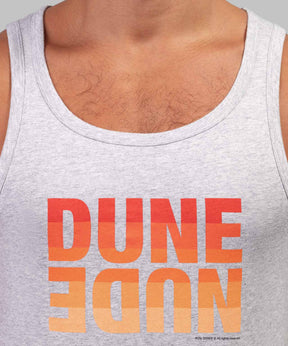 Organic Cotton Tank Top DUNE NUDE: Heather Grey