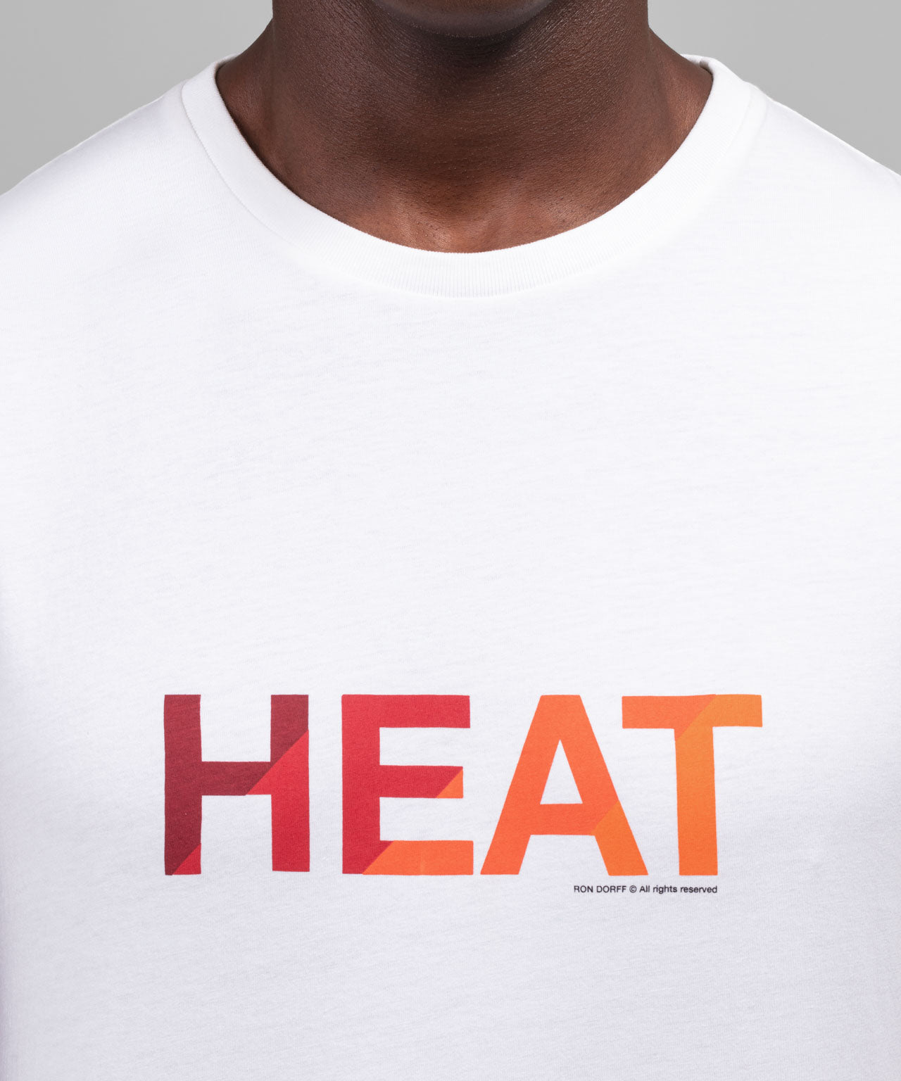 Organic Cotton Sleeveless T-Shirt HEAT: White