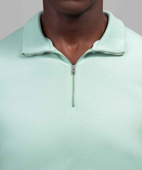 Cotton Piqué RD Polo: Pistachio Green