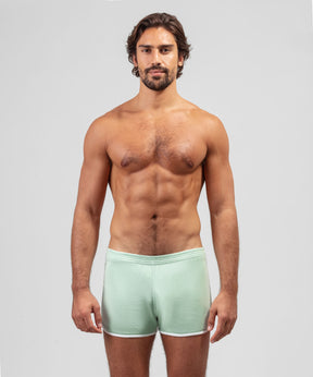 Marathon Home Shorts: Pistachio Green