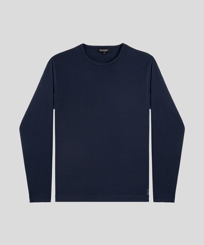 Long Sleeve T-Shirt Eyelet Edition: Navy