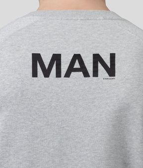Sweatshirt GENTLE MAN: Grey Melange