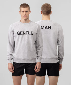 Sweatshirt GENTLE MAN: Grey Melange