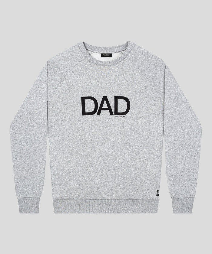 Organic Cotton Sweatshirt DAD: Heather Grey