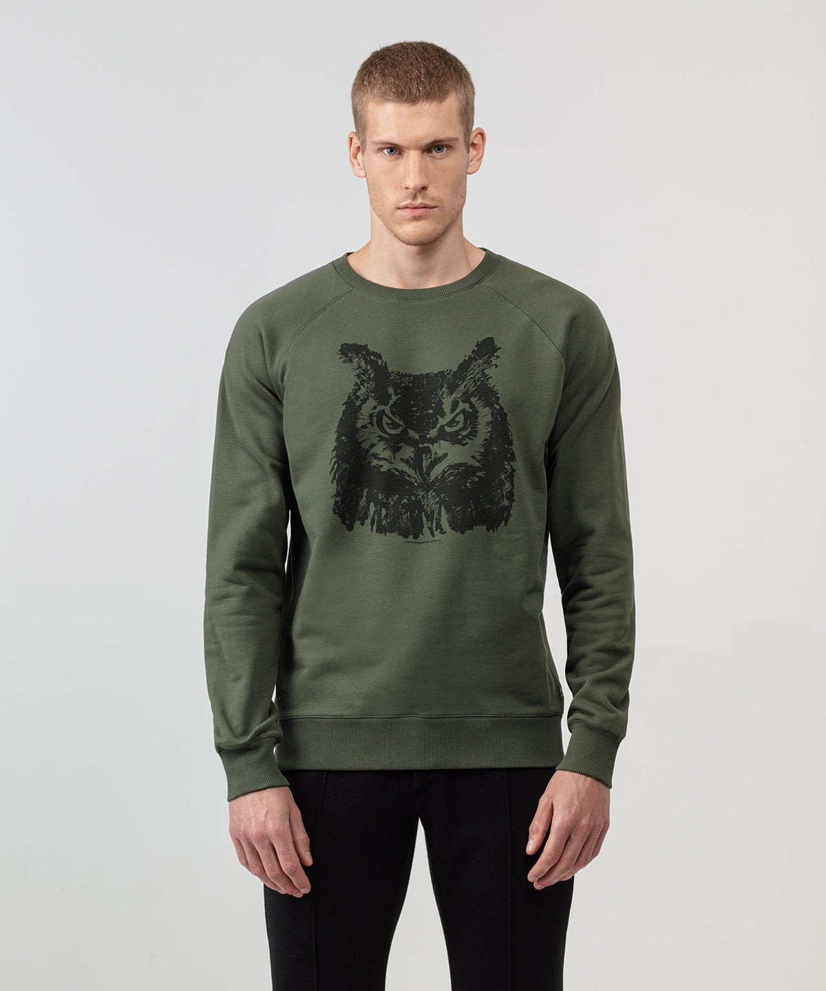 Sweatshirt Duke: Military Green