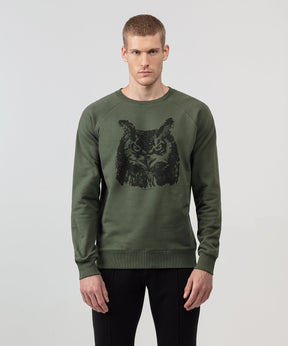 Sweatshirt Duke: Military Green