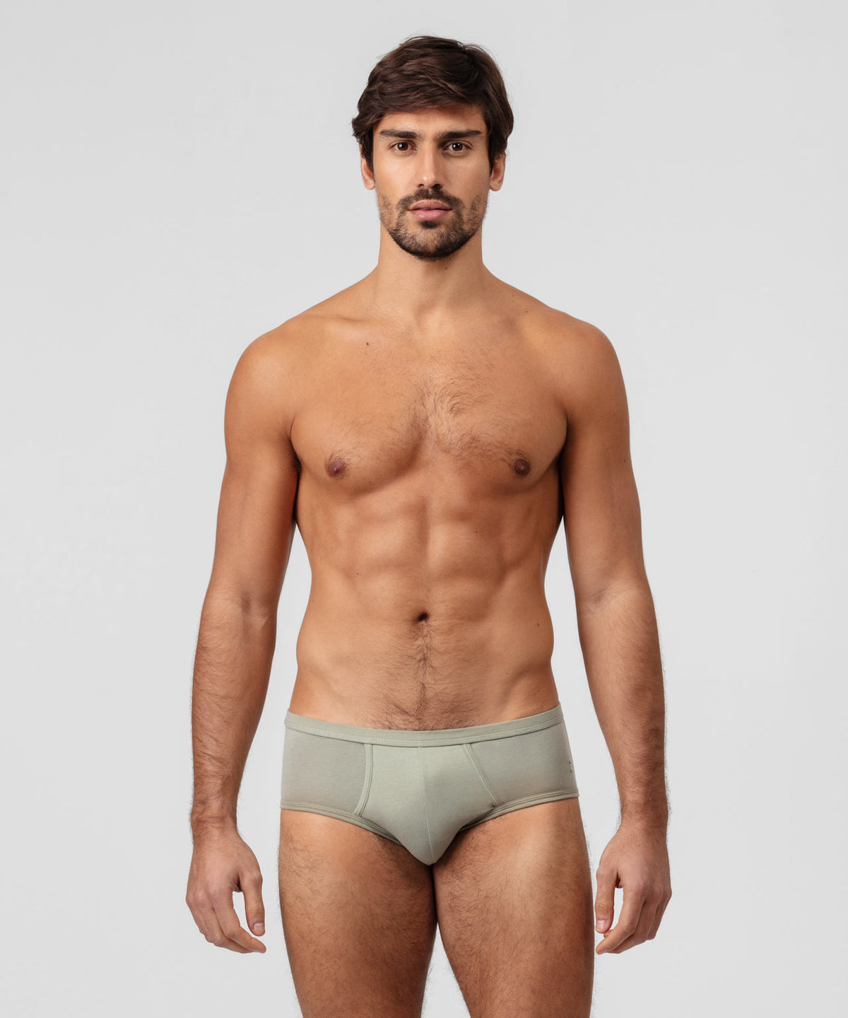 Y-Front Briefs: Khaki