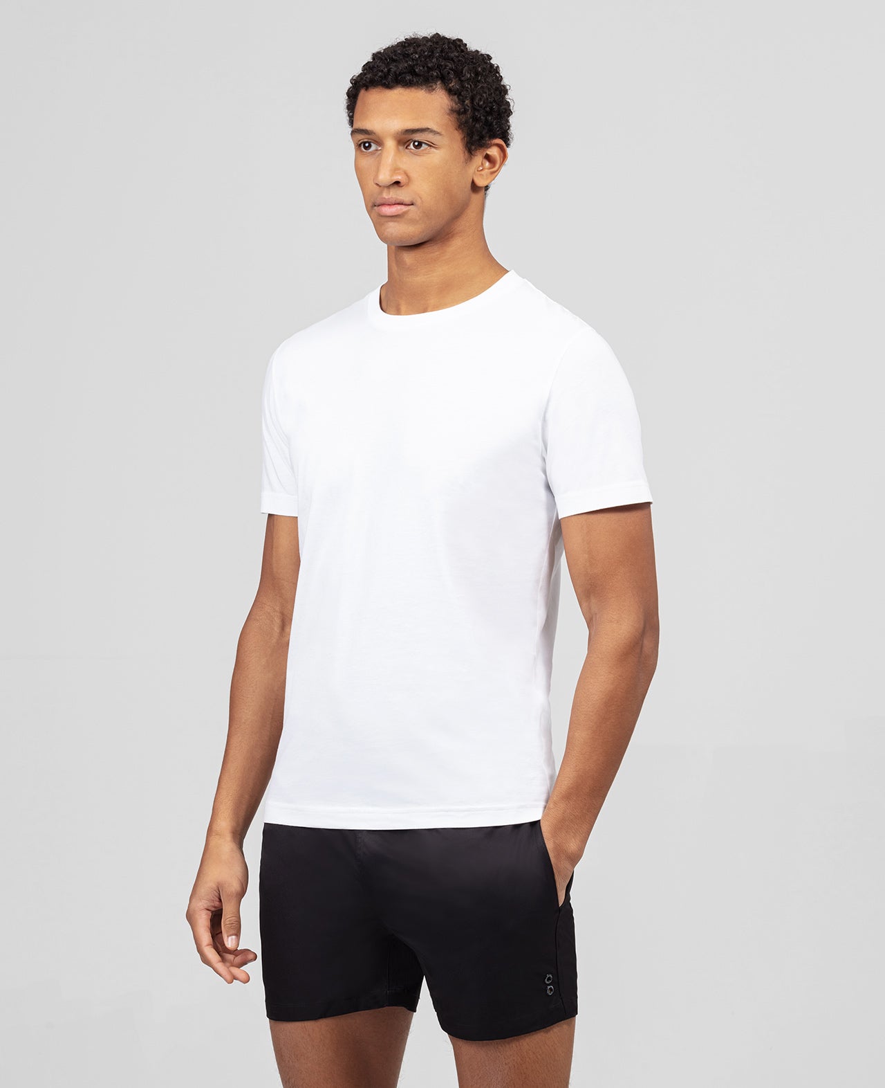 Organic Cotton T-Shirt JOG Back Print: White