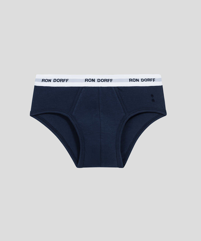 RON DORFF Y-Front Briefs Kit: Navy/White/Black