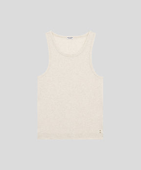 Organic Cotton Tank Top: Natural Heather
