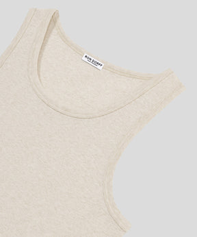 Organic Cotton Tank Top: Natural Heather