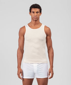 Organic Cotton Tank Top: Natural Heather