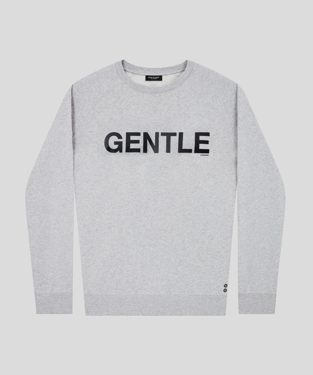 Sweatshirt GENTLE MAN: Grey Melange