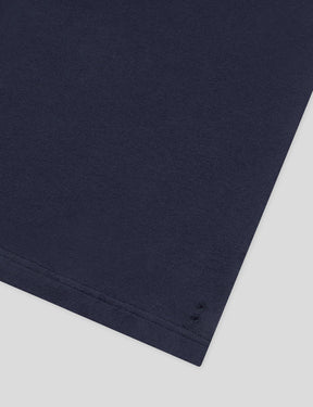 Ribbed Tank Top: Navy