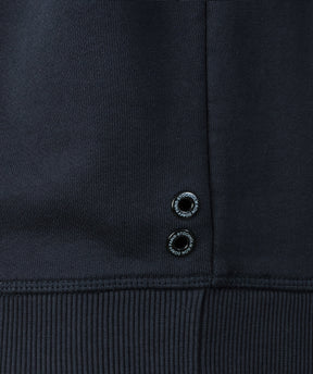 Organic Cotton Sweatshirt REST LESS: Navy
