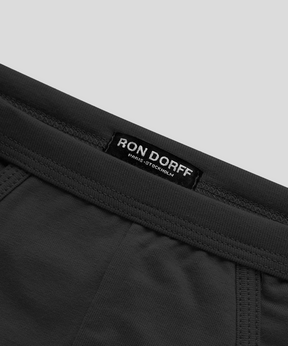 Y-Front Briefs: Black